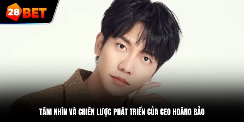 Tầm nhìn và chiến lược phát triển của CEO Hoàng Bảo