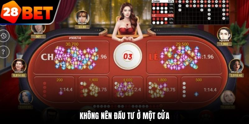 Không nên đầu tư ở một cửa